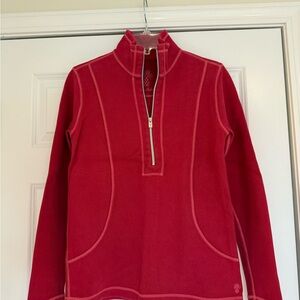 Tommy Bahama Pink Half-Zip Pullover - Size  Small
